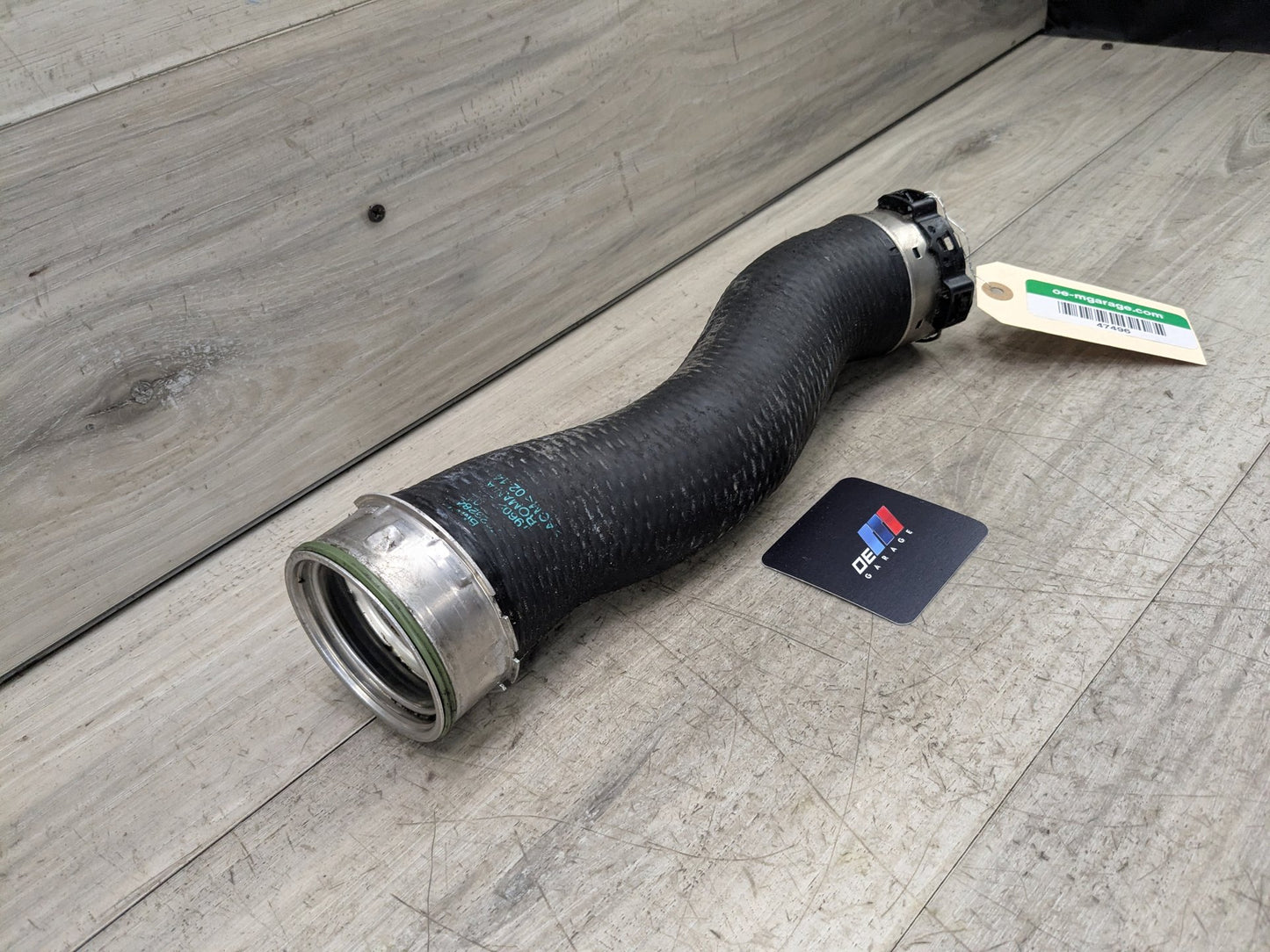 14-19 OEM BMW F15 F16 X5 X6 Intercooler Charge Air Induction Tract Hose Intake