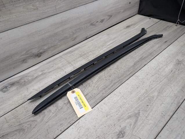 12-20 OEM BMW F30 F31 F80 M3 Front Left Right Windshield Side Drip Molding PAIR