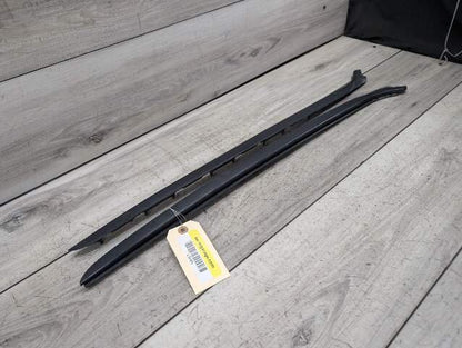 12-20 OEM BMW F30 F31 F80 M3 Front Left Right Windshield Side Drip Molding PAIR