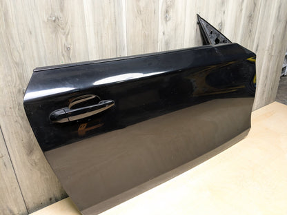 08-13 OEM BMW E82 E88 128 135 Front Right Passenger Door Shell Panel Black 668 SCHWARZ II (668)