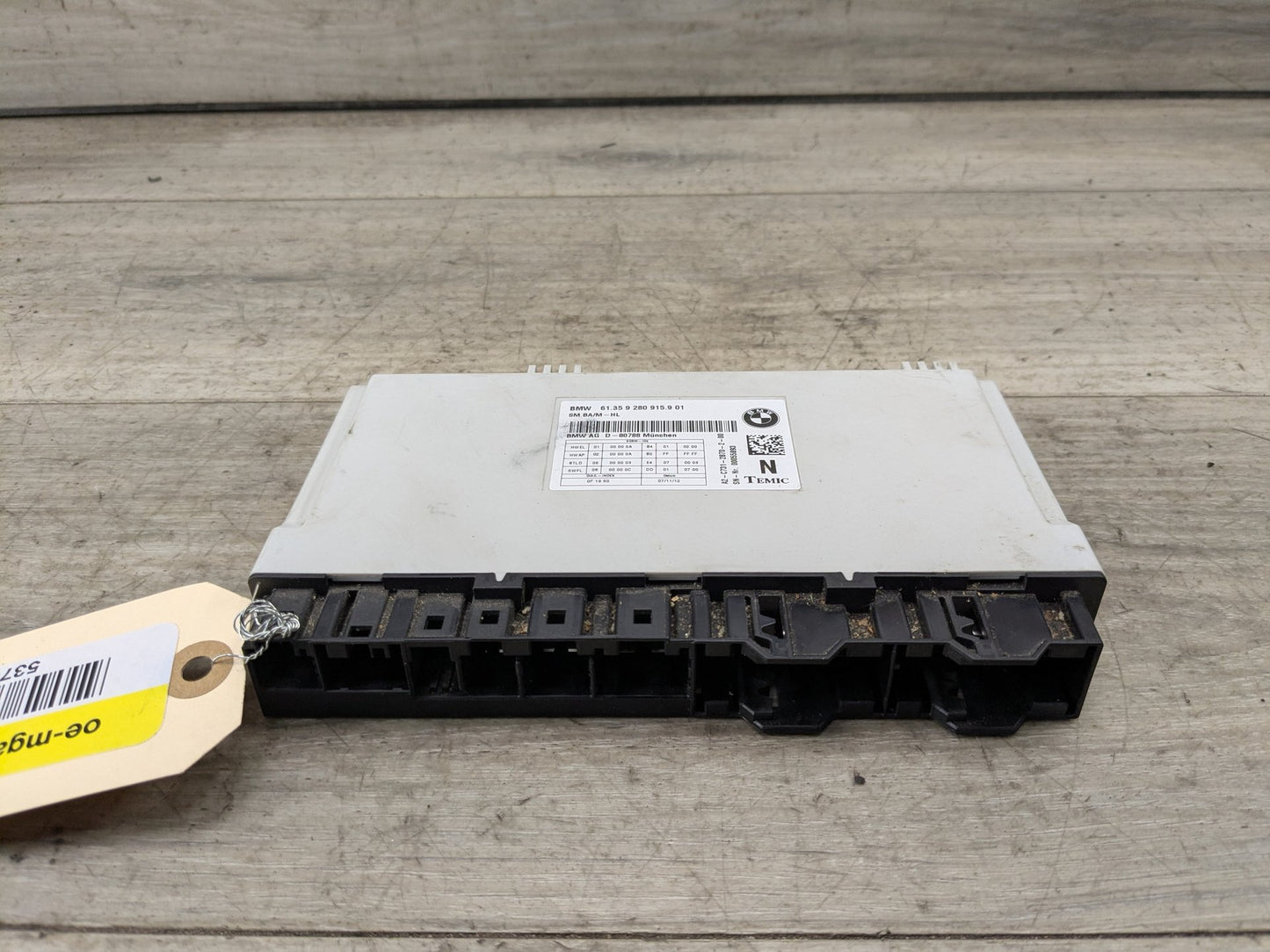 2011-2016 BMW 528i F10- Front Seat Control Module PN: 9280915
