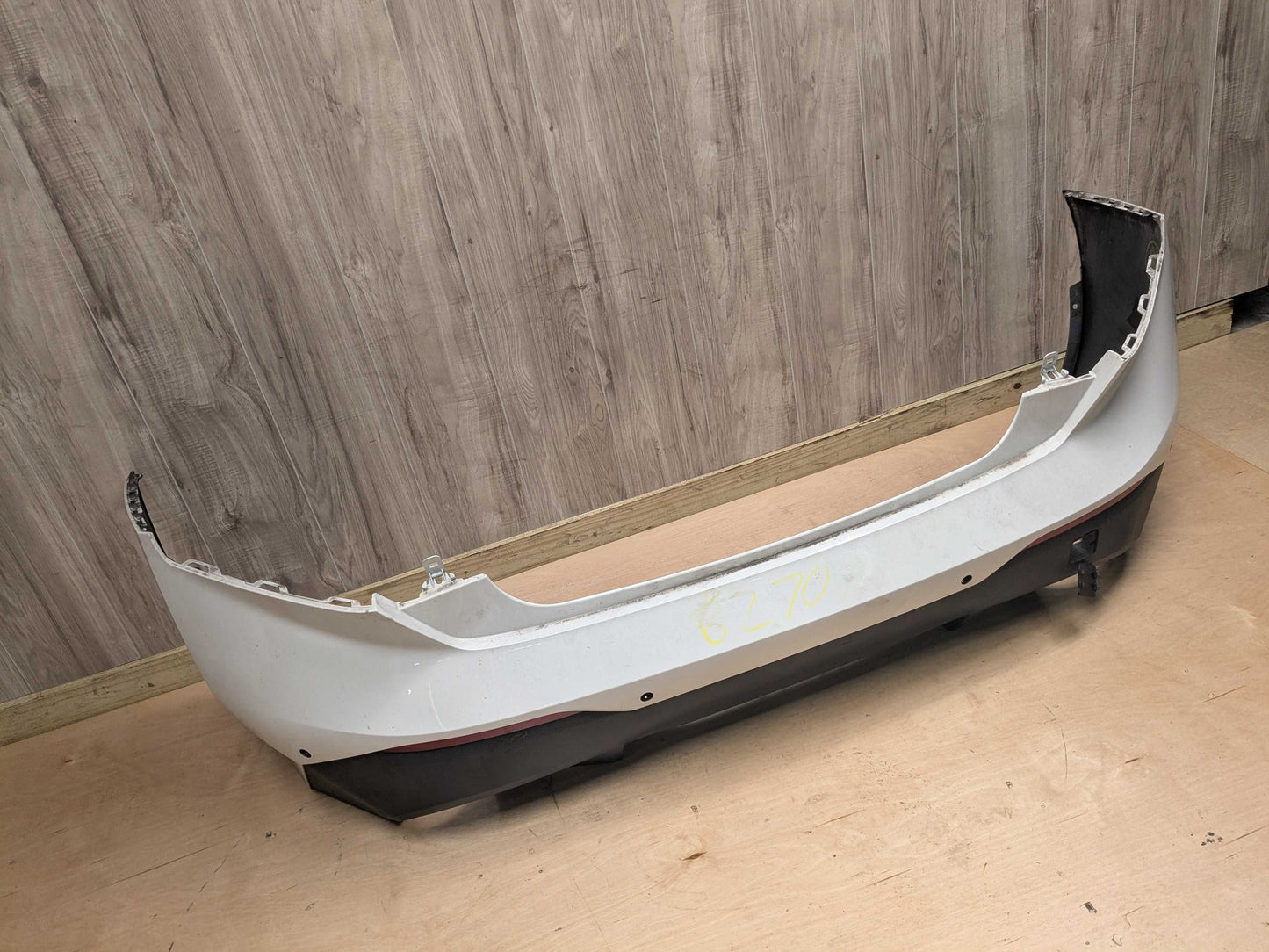 22-24 OEM BMW G42 230i 230iX B48 Rear Bumper Cover Panel w/ Diffuser White 300 ALPINWEISS III (300)