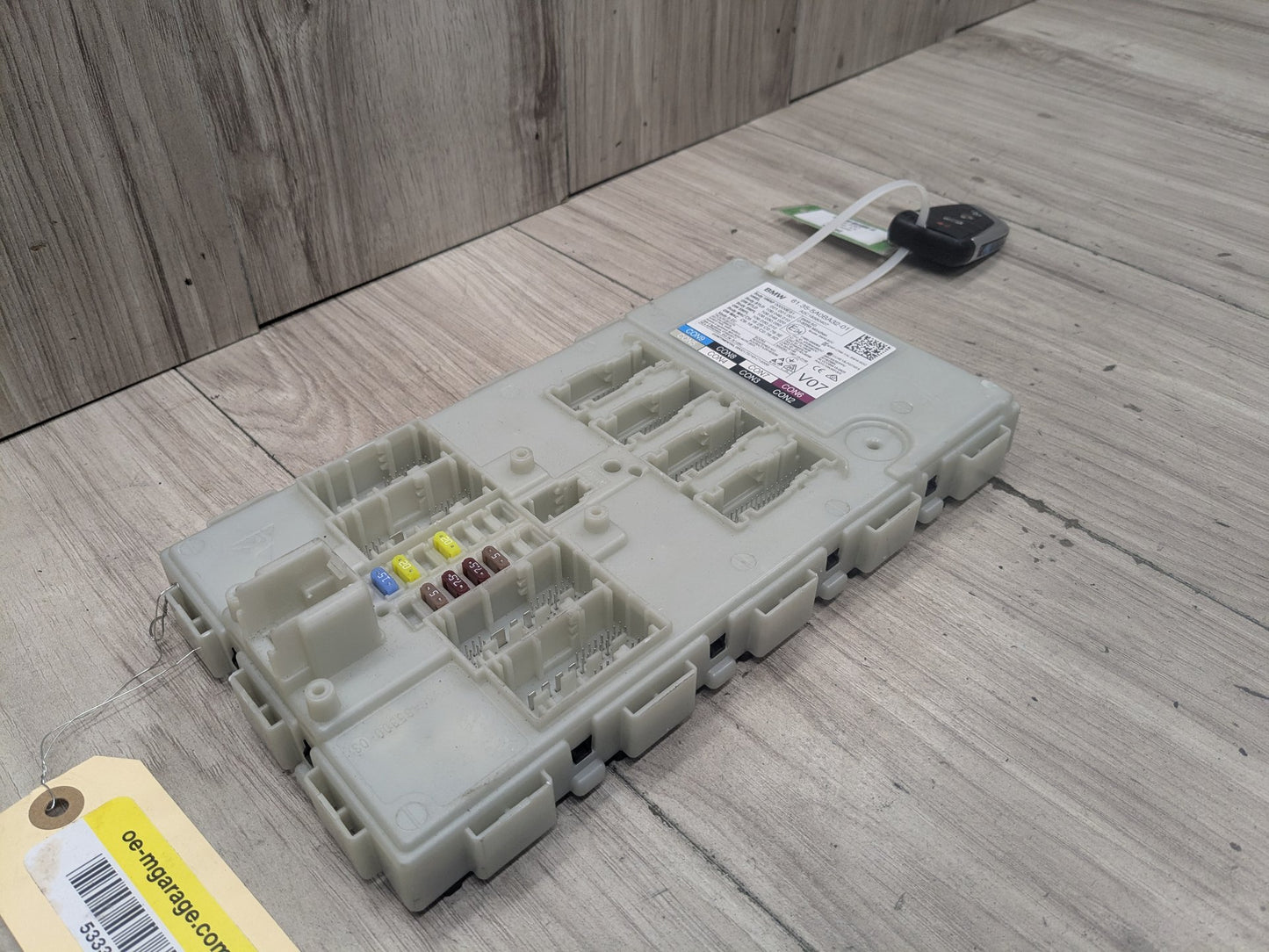 18-21 OEM BMW G01 X3 Body Domain Controler BDC Control Module Unit + Key