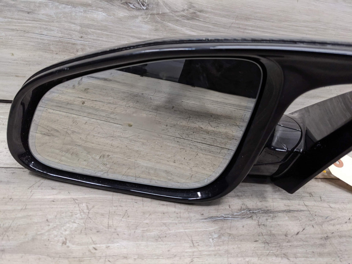 15-18 OEM BMW F83 M4 Left Driver Mirror Assembly Auto Dip Camera Black