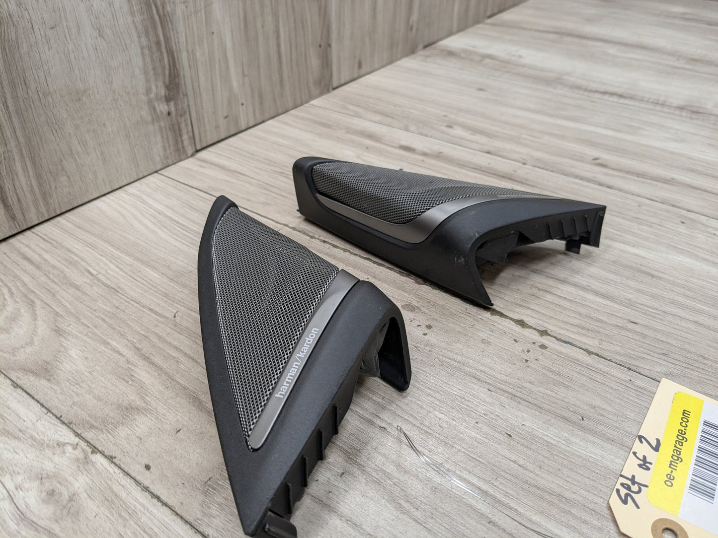 2017-2023 BMW M550i G30 Front Left Right Door Triangle Corner Speaker Assemblys SET 7409156 OEM BMW F90 G30 530 540 M550 HARMAN KARDON Left Right Door Speaker Tweeter PAIR