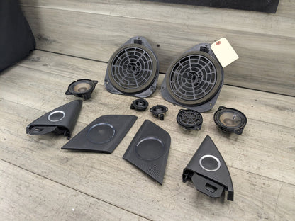 09-17 OEM AUDI A5 S5 Bang & Olufsen Front Rear Door Tweeter Speakers SET