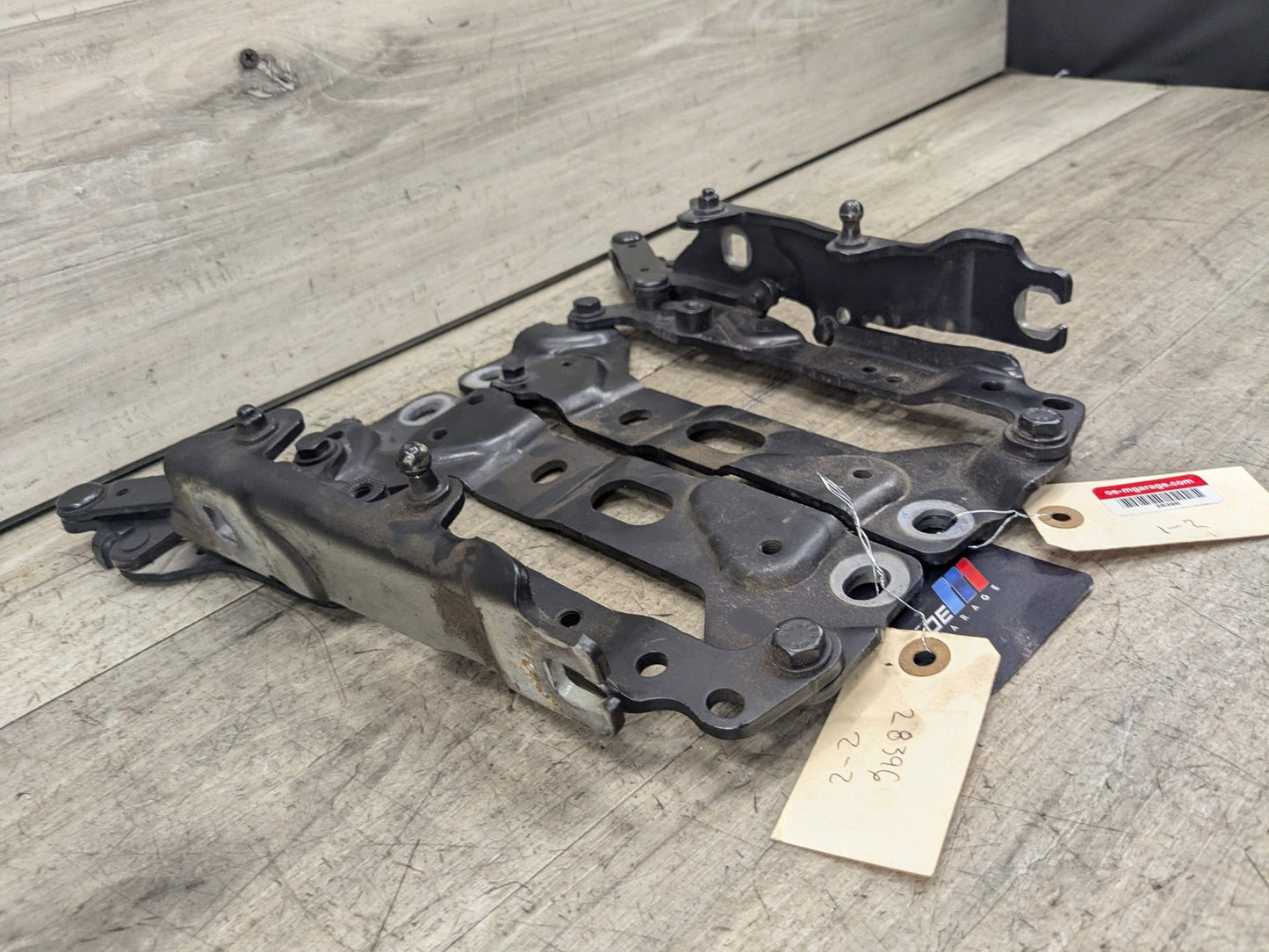 09-15 OEM BMW F01 F02 740 750 760 Hood Bonnet Left Right Side Hood Hinges SET