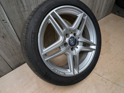 *OEM Mercedes W207 E300 E400 E550 AMG Front Wheel Rim 18x8 ET45 5 Double Spoke