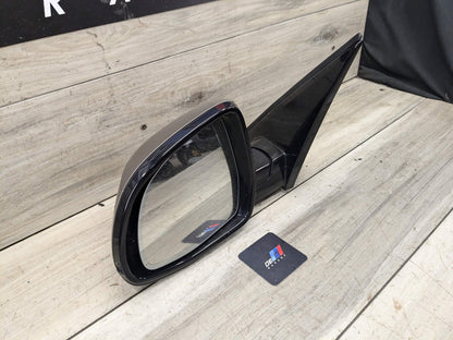 18-24 OEM BMW G01 X3 Left Driver Side Mirror Heated Memory Auto Dip SHADOW GLOSS