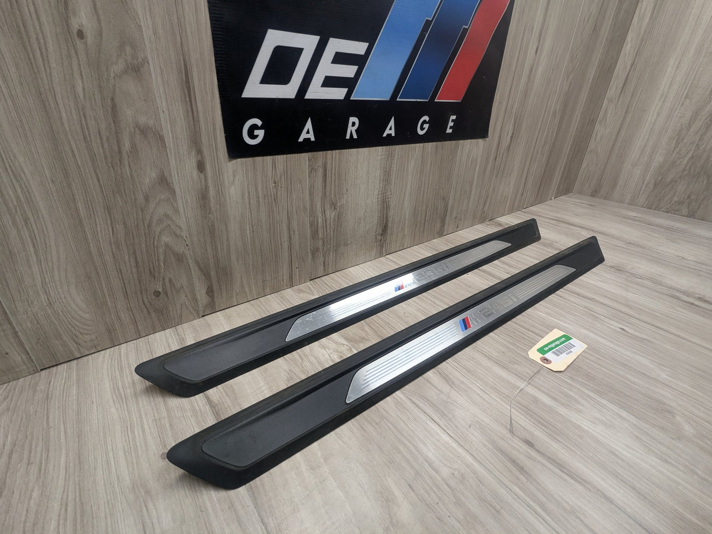 16-20 OEM BMW F22 F87 M2 Front Left Right Door Sills Scuff Plate Trim M SPORT