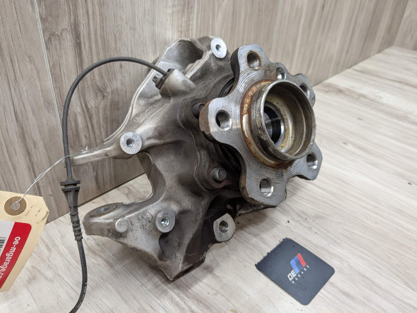 2022 BMW M340i G20 Rear Left Driver Spindle Knuckle w/ Bearing 6898479 19-25 OEM BMW G20 330 M340 REAR Left Driver Knuckle Wheel Hub Spindle Bearing