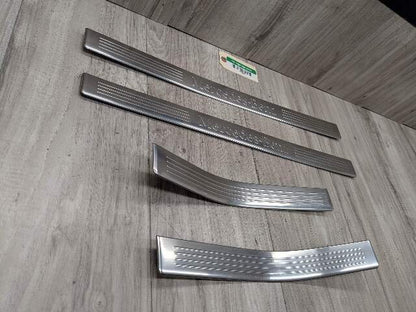 OEM Mercedes W212 E350 E550 Front Rear Left Right Door Sill Scuff Cover SET