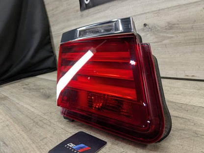 13-15 OEM BMW F01 F02 LCI 740 750 LED Rear Left Driver Side Inner Tail Light
