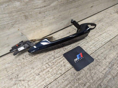 14-18 OEM BMW F15 F85 F86 X5 X6 COMFORT ACCESS Rear LEFT Door Handle Black*