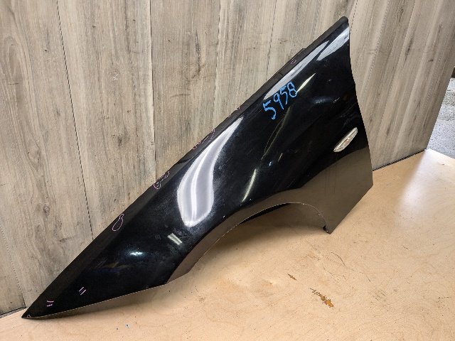 06-11 OEM BMW E90 328 335 Sedan Left Driver Side Fender Panel Black 668