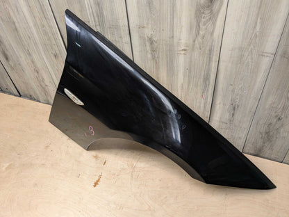 06-11 OEM BMW E90 328 335 Sedan Right Passenger Side Fender Panel Black 668 Black SCHWARZ II (668)