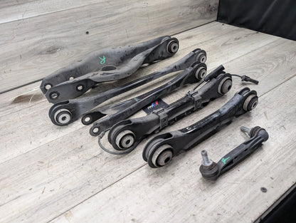 2014 OEM BMW F22 F30 F32 F33 F36 Rear Left Driver Upper Lower Control Arm SET