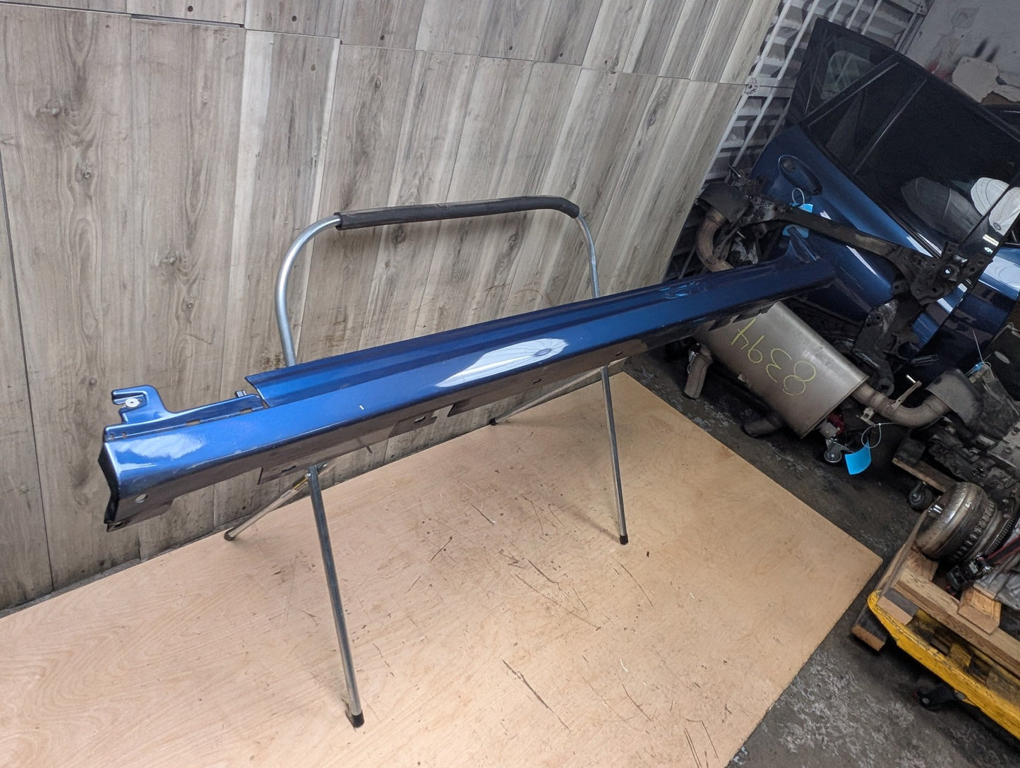 18-24 BMW G01 G02 F97 X3 X4 M Sport Left Driver Rocker Panel Blue C1M