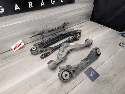 2018 BMW 750i G12 Rear Left Driver Control Arms SET 6861115 OEM BMW G11 G12 G14 G16 G30 Rear Left Driver Side Upper Lower Control Arm SET