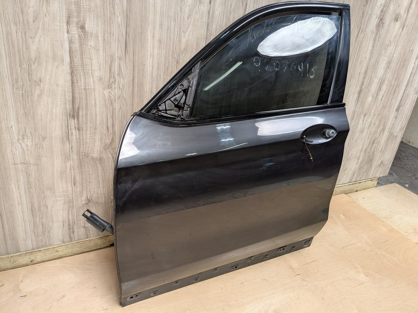 18-24 OEM BMW F97 G01 X3 X3M Front Left Driver Side Door Shell Panel Gray A90 SOPHISTOGRAU BRILLANTEFFEKT METALLI (A90)