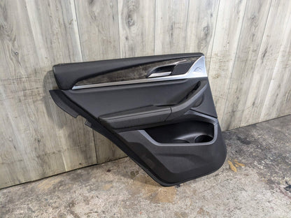 2020 BMW X3 G01- Rear Left Driver Interior Door Panel Card