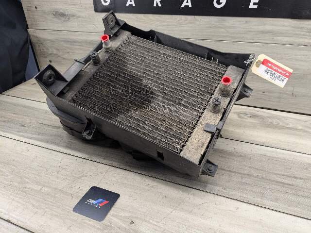 07-14 OEM BMW E70 X5 Left Secondary Auxiliary Cooling Radiator Engine M57 N62