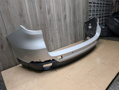 *14-18 OEM BMW F15 X5 Rear Bumper Cover PDC Holes w/ Diffuser N55 N57 White MINERALWEISS METALLIC (A96)