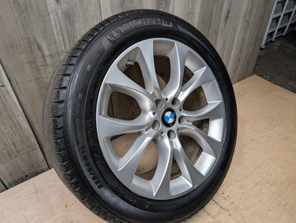 *14-18 OEM BMW F15 X5 Wheel Rim 19x9 ET48 5x120 V-Spoke Style 450
