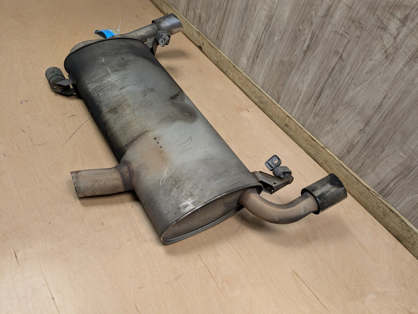 18-21 OEM BMW G01 X3 30i 30iX Engine B46 Rear Muffler Exhaust System w/ Tips