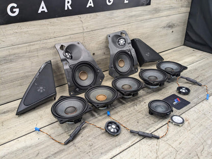 *DENTS* OEM BMW F01 F02 740 750 Audio Sound System Speaker SET Professional DSP