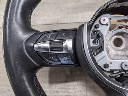 OEM BMW F80 F82 F87 M2 M3 M4 Steering Wheel M SPORT Black Leather w/o Shifters