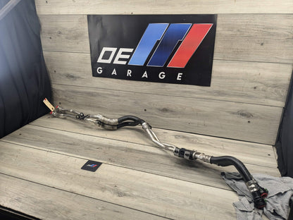 16-19 OEM BMW G30 F90 G11 G12 M550 750 Transmission Oil Cooler Lines Return Flow