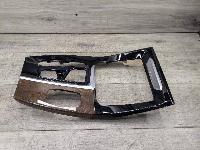 18-21 OEM BMW G01 G02 X3 X4 Center Console Interior Trim Oak Dark High Gloss