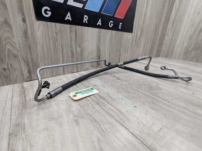 2009 BMW 335i E93 Power Steering Gear Rack & Pinion Pressure Pipe Line Hoses 6778235 OEM BMW E82 E88 E90 E92 E93 135 335 Power Steering Expansion Hoses Lines Pipes OEM