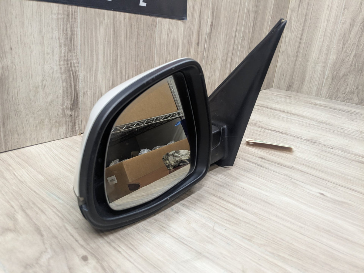 15-17 OEM BMW F25 X3 Left Driver Side Side Mirror Heated Auto Dim Assembly White
