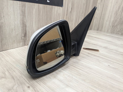 15-17 OEM BMW F25 X3 Left Driver Side Side Mirror Heated Auto Dim Assembly White