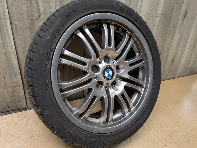 01-06 OEM BMW E46 M3 Wheel Rim 18x8" ET47 5x120 M Double Spoke Style 67"
