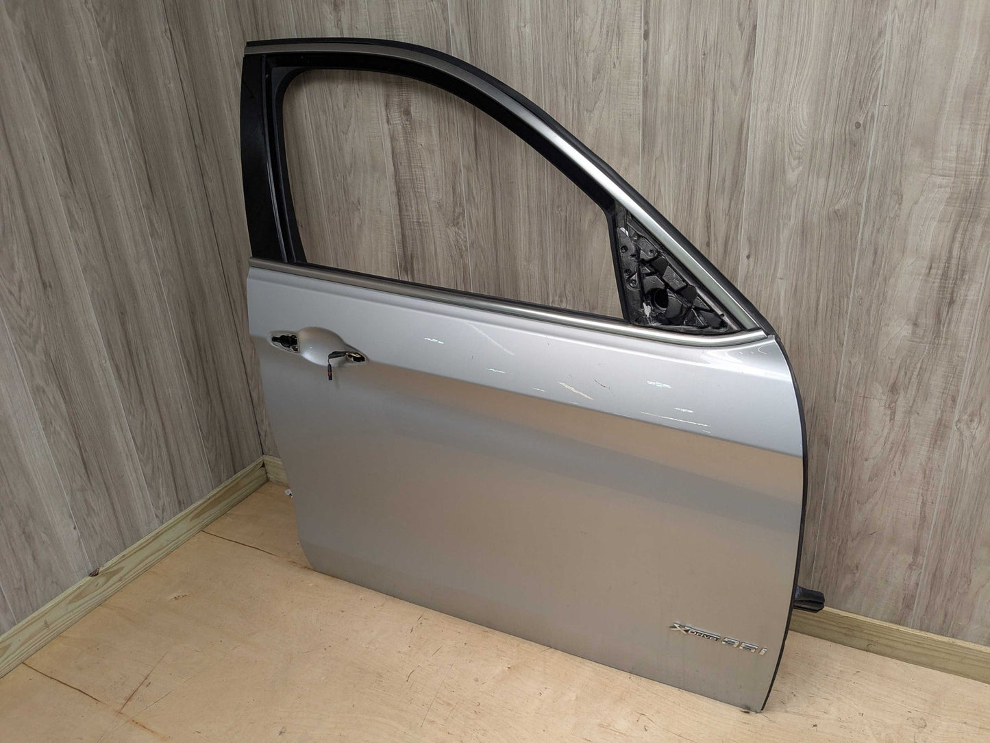 15-19 OEM BMW F16 X6 F86 X6M Front Right Passenger Door Shell Panel Silver A83 Silver GLACIERSILBER METALLIC (A83)