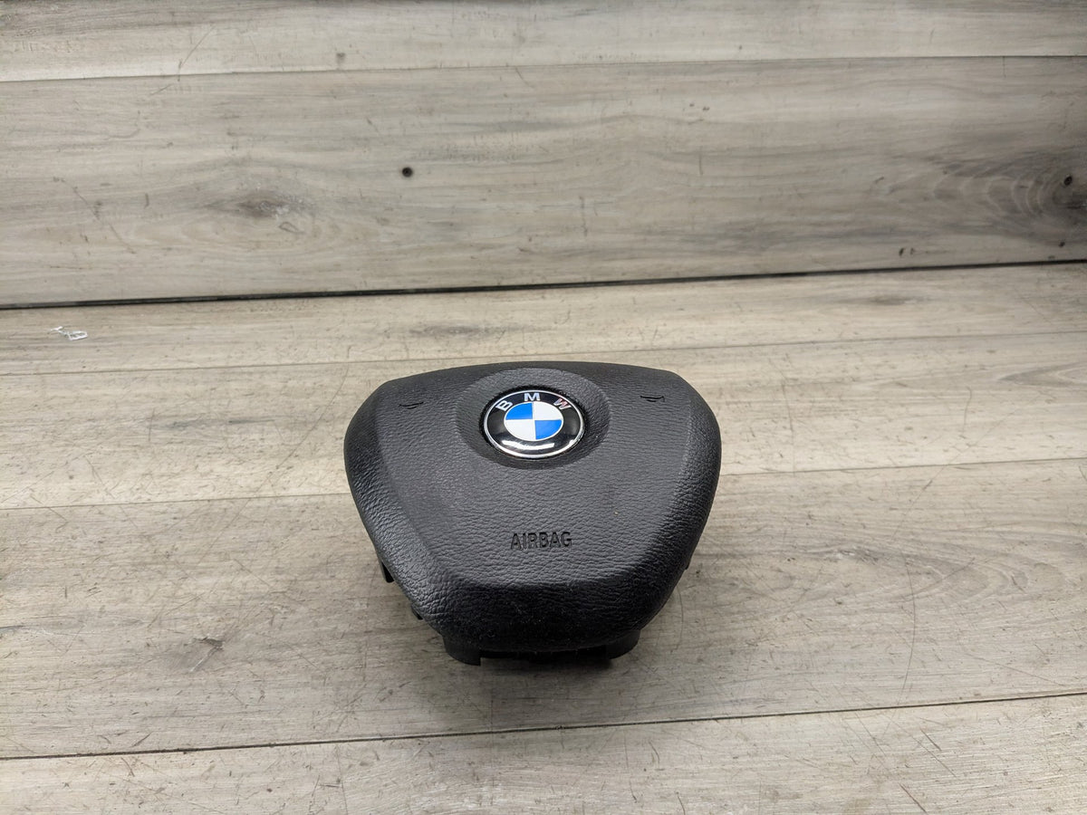 OEM BMW F15 F25 F26 X3 X4 Front Driver SPORT Steering Wheel Airbag Air Bag Black