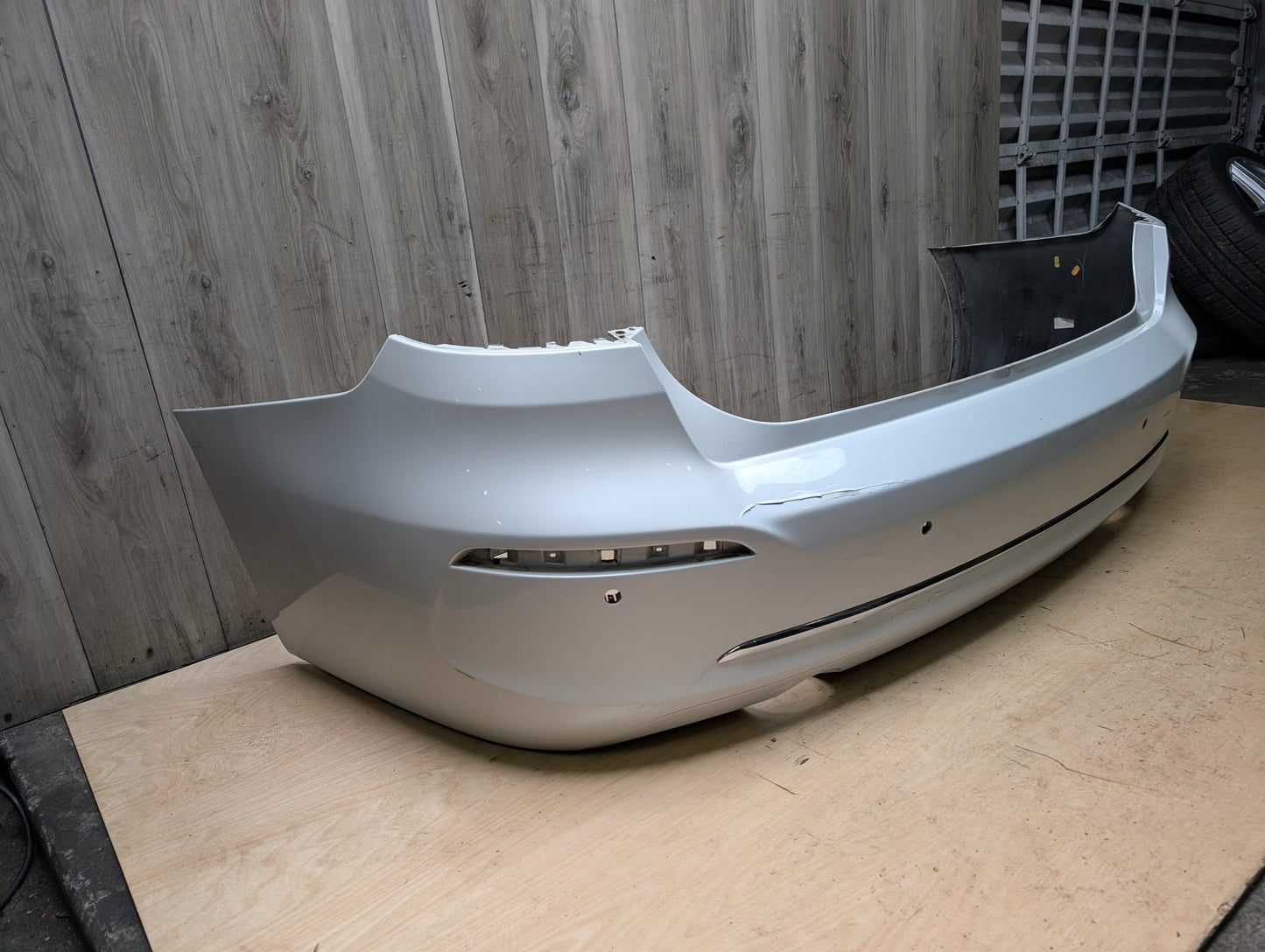 *16-20 OEM BMW F34 340 GT Rear Bumper Cover Panel White A96 MINERALWEISS METALLIC (A96)