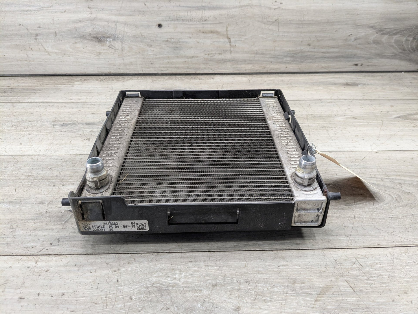2017-2023 BMW M550i G30 Left or Right Secondary Auxiliary radiator 8619383 OEM BMW F90 F93 G12 G16 G30 M5 M8 Secondary Auxiliary Coolant Remote Radiator