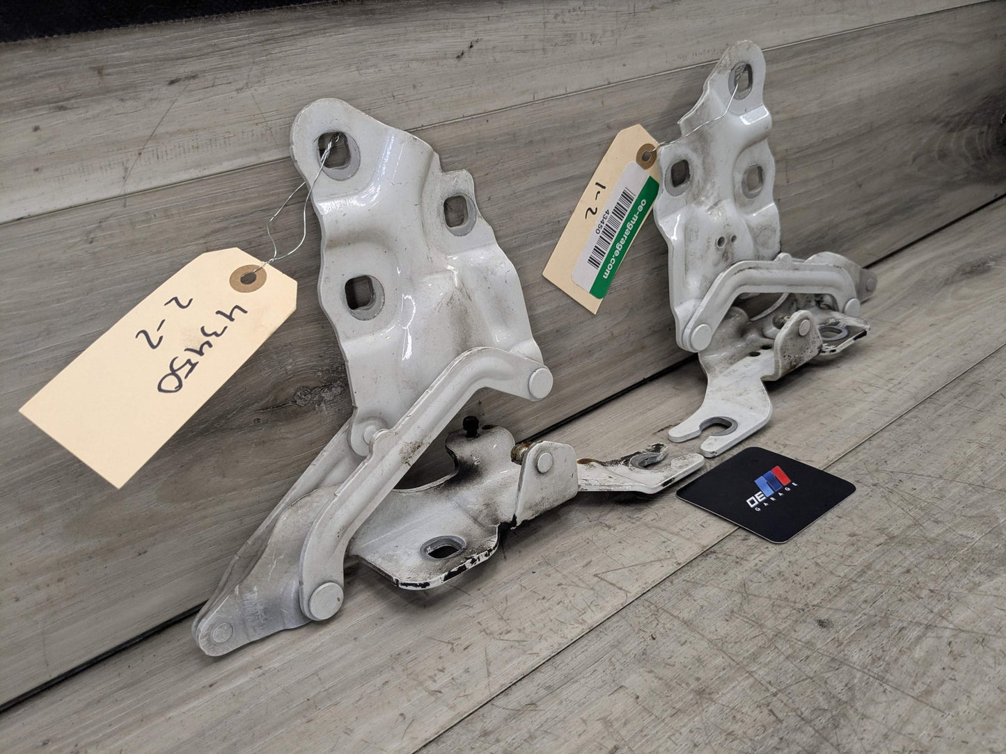 OEM BMW F25 F26 X3 X4 N20 N55 Hood Bonnet Left Right Hood Hinges SET