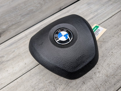 14-19 OEM BMW F15 F16 X5 X6 Front Driver Steering Wheel Airbag Air Bag Black