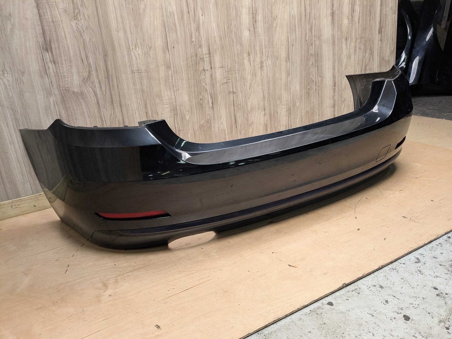 *14-17 OEM BMW F32 F33 428 430 Rear Bumper Cover Panel Black 475 BLACK SAPPHIRE METALLIC (475)