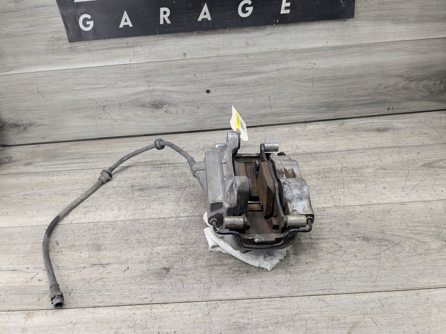 17-20 OEM BMW G11 G12 G30 540 740 750 Front Left Driver Brake Caliper Gray