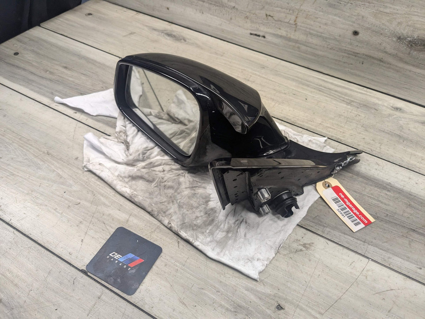 *14-20 OEM BMW F22 F23 F87 M2 Left Driver Side Mirror Auto Dip Shadow Line