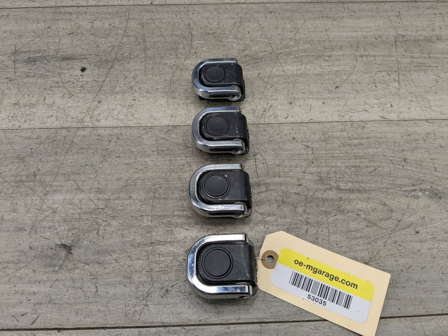 OEM BMW E70 E83 F15 F25 G01 X3 X5 Trunk Cargo Latch Tie Down Hook Clasp Ring (4)