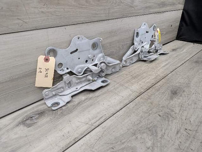 OEM BMW F95 F96 G05 G05 G07 G09 X5 X6 X7 Left Right Hood Hinges Pair White A96