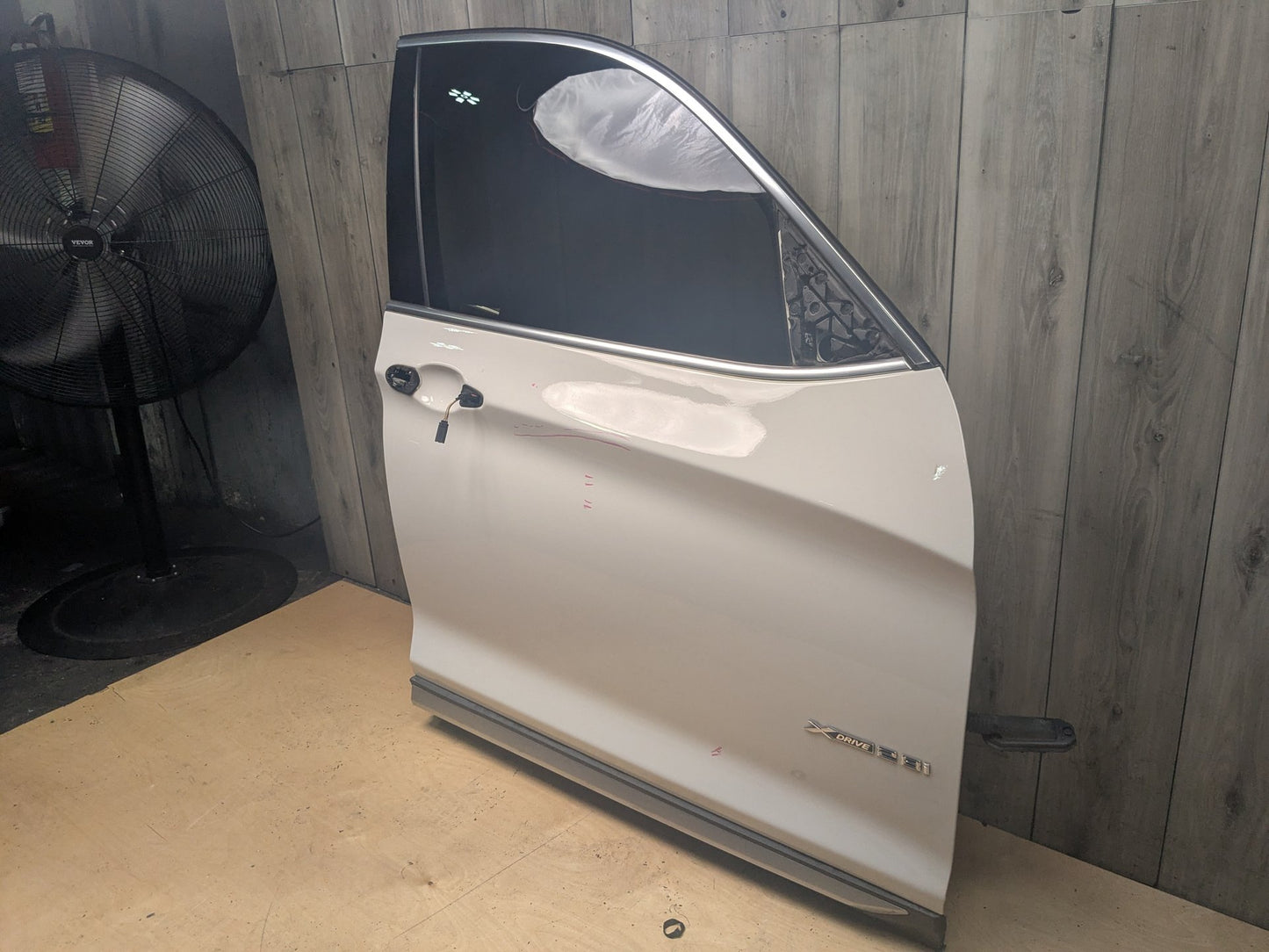 11-17 OEM BMW F25 X3 28 35 FRONT Right Passenger Door Shell Panel White 300 ALPINWEISS III (300)