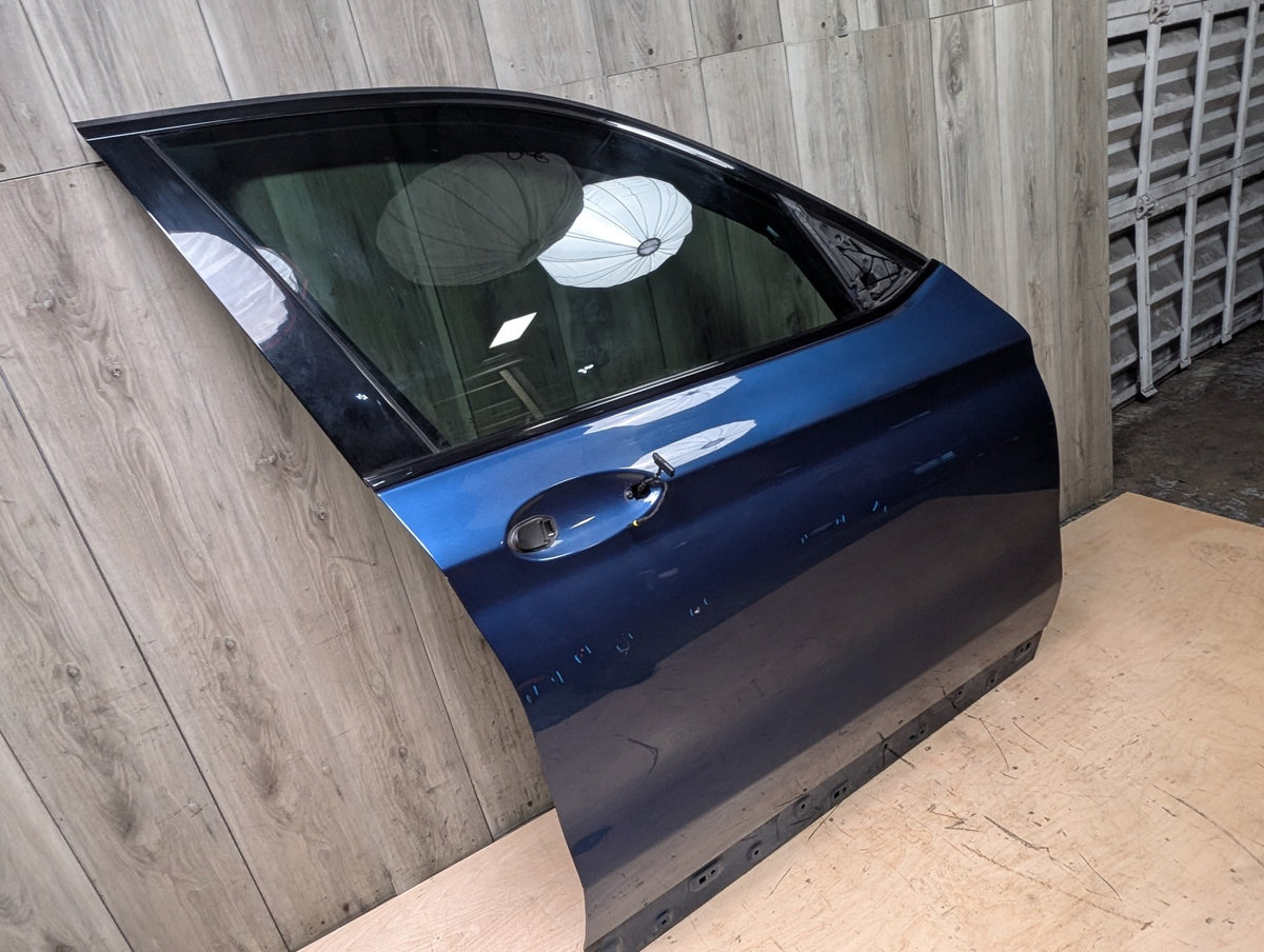 18-24 OEM BMW F97 G01 X3 X3M Front Right Passenger Door Shell Panel Blue C1M